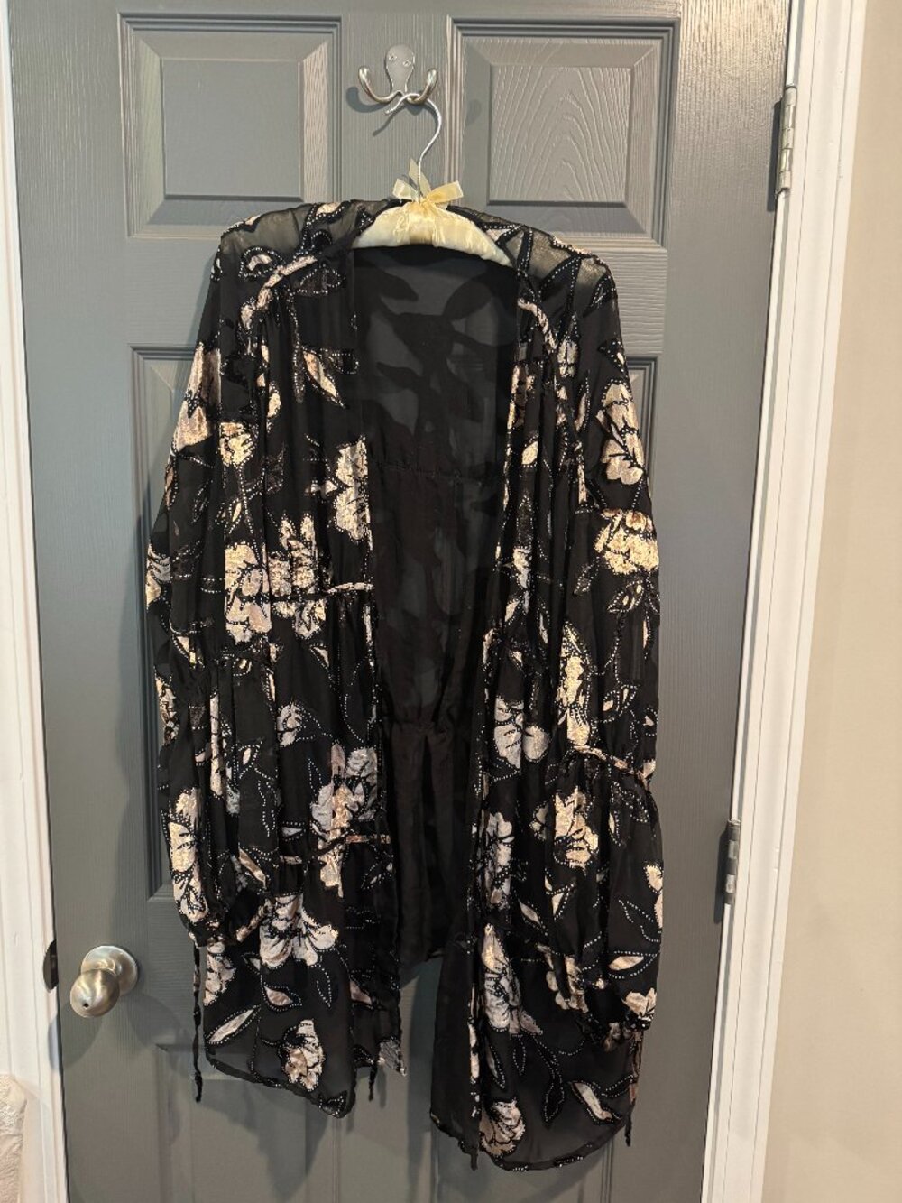 Free People Velvet Juliet Kimono NWT